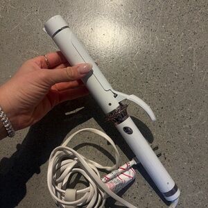 White Curling Iron